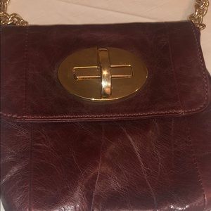 Small leather crossbody